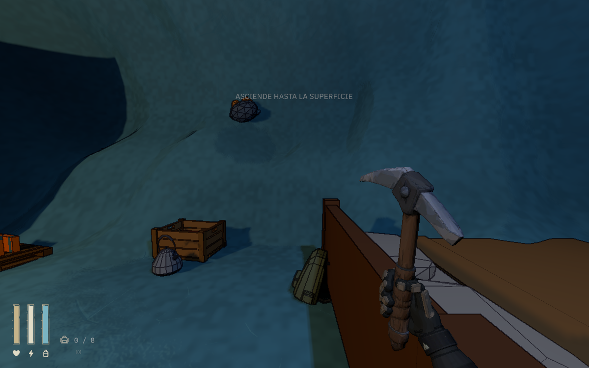 ASCENSO: an icy refuge viewed in first person